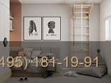 Модульный гарнитур для детской в стиле минимализм фото 8