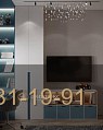 Детская рабочая зона с подсветкой и стеллажом фото 8