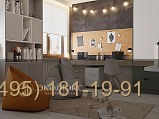 Модульная детская с рабочей зоной и шкафом фото 4