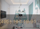 Детская мебель SKANDY в стиле сканди с рабочей зоной фото 5