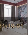 Скандинавский рабочий стол с полками для двоих детей фото 7