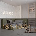 Детская мебель с рабочей зоной и открытыми стеллажами фото 7