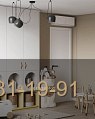 Вместительный шкаф для детской с круглыми полками фото 7