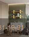 Вместительный шкаф для детской с круглыми полками фото 8